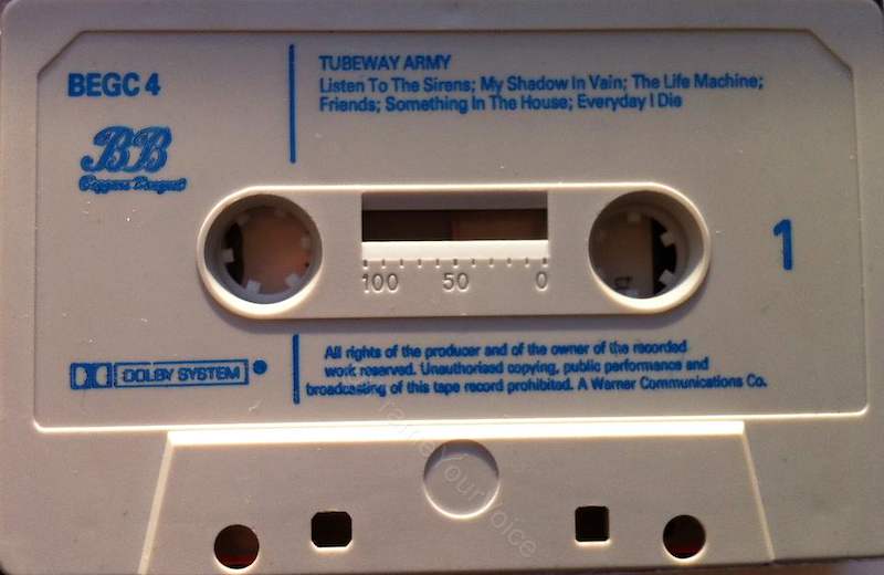 BEGC 4 1979 Blue A Side Label.